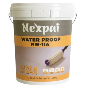 sƠn chỐng thẤm sÀn pha xi mĂng gỐc nƯỚc nexpai waterproof nw 11a