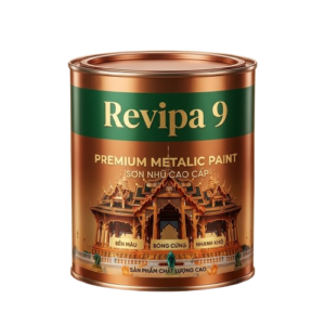 sơn nhũ vàng , nhũ đồng revipa premium metalic 9
